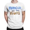 Mordecai and the rigbys TShirt for Men  Awesome Cotton Tee Shirt Crewneck Short Sleeve T Shirts Summer Tops