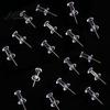 Sturdy Clear Push Pins 100/200/500Pcs Pins, Transparent Plastic Head Thumb Tacks, Cork Board Steel Pointed Nails for Board, Office Bulletin Photo