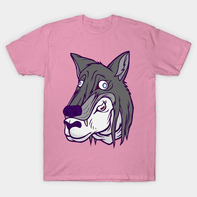 T Shirt Women Wear Wolf Harajuku Print Kawaii Tshirt Summer Short Sleeve Female T-Shirt Top Tee