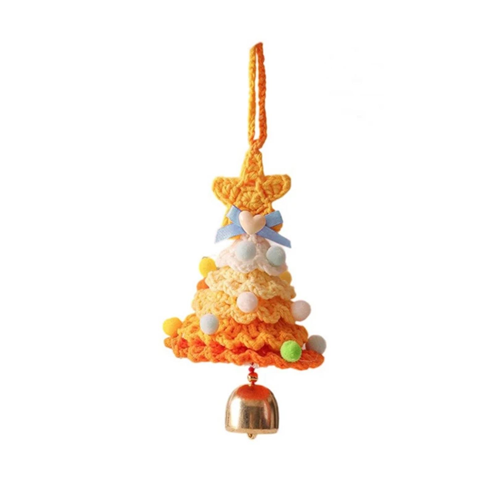 

Рождественская елка, Креативные качающиеся украшения, Украшения из хлопковой пряжи ручной работы One Size