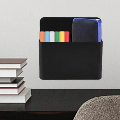 Suport magnetic pentru stilou Container pentru tablă albă Marker Organizator Suporturi pentru ștergere uscată Cutii de depozitare Suport magnetic pentru creion pentru tablă albă