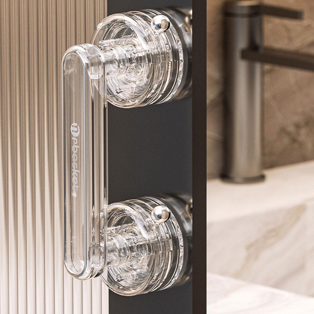 Strong Stability Handrail For Bathroom Cup Door ABS Cup Door Handle For Grip Cup Installation Bathroom Cup Slip