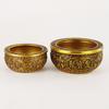 Brass Universe Pisces Treasure Office Home Craft Ornament Copper Bowl