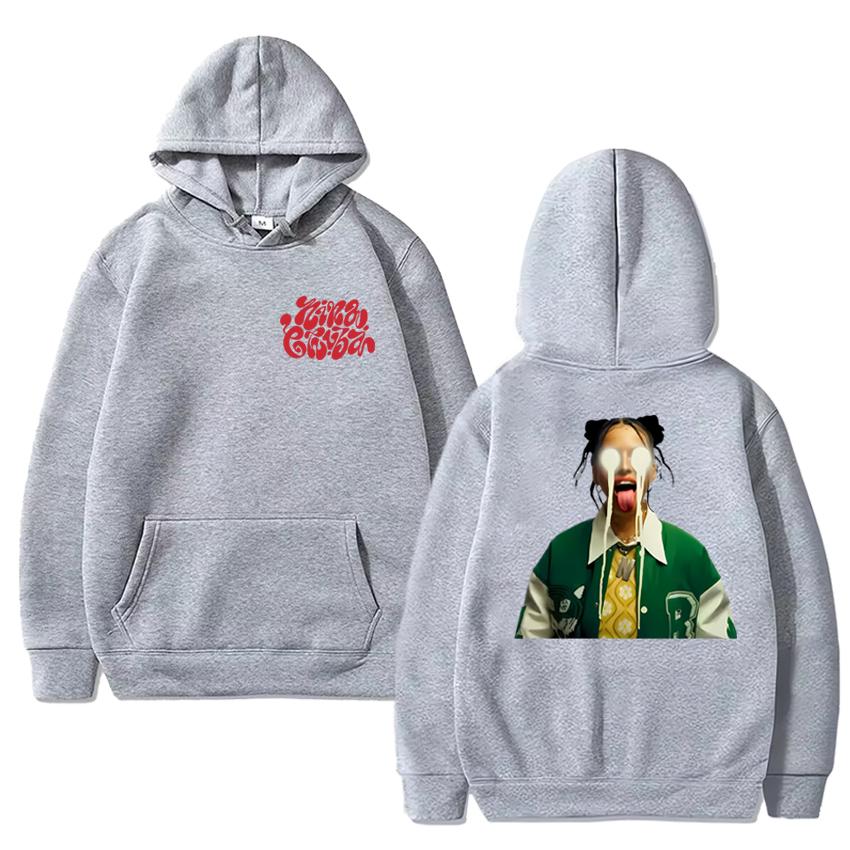 2025 Hot Singer Nina Chuba Double Sided Printed Hoodies Autumn Winter Men Women Fashion Fleece Pullover Unisex Casual Sweatshirt