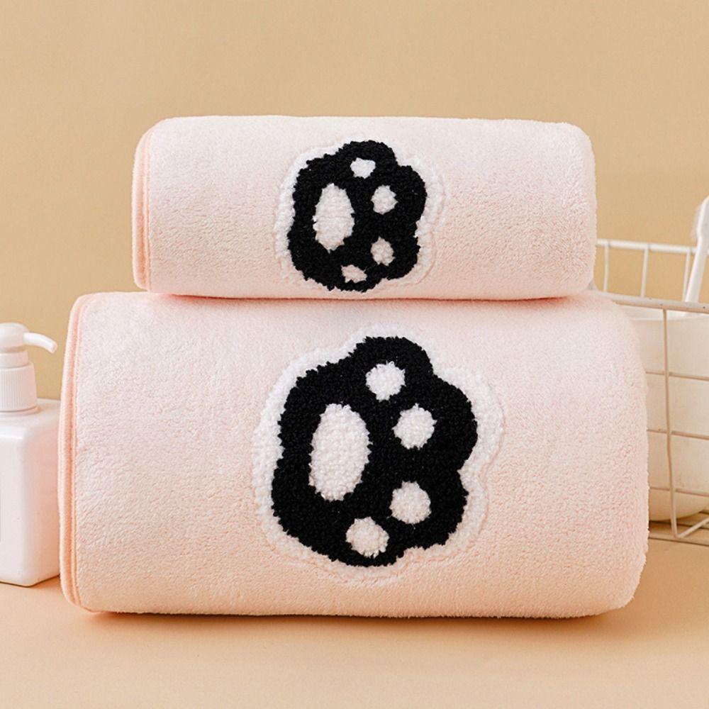 Skin-Friendly Bath Towel Quick Drying Face Towel Thicker Shower Towel  Bathroom