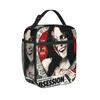 Obsessions Movie Vintage Horror Thermal Insulated Lunch Bags for Office Reusable Bento Box Cooler Thermal Food Box