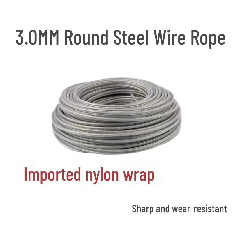Universal Two-Color Serrated Grass Cutting Line Rope for Lawn Mowers