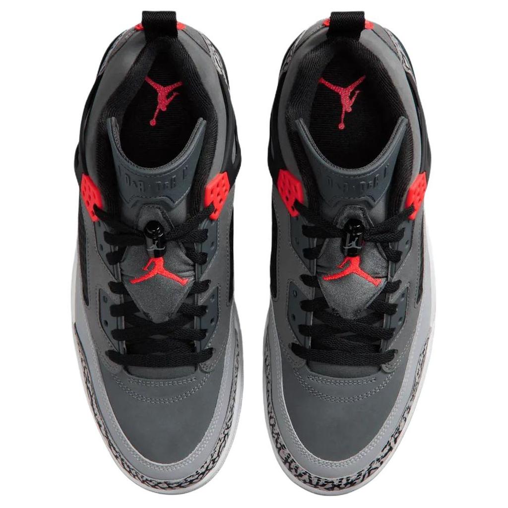 Air Jordan Spizike Low Infrared Unisex Sneakers Dark-Grey Black-Cement-Grey-Infrare FQ1759-011