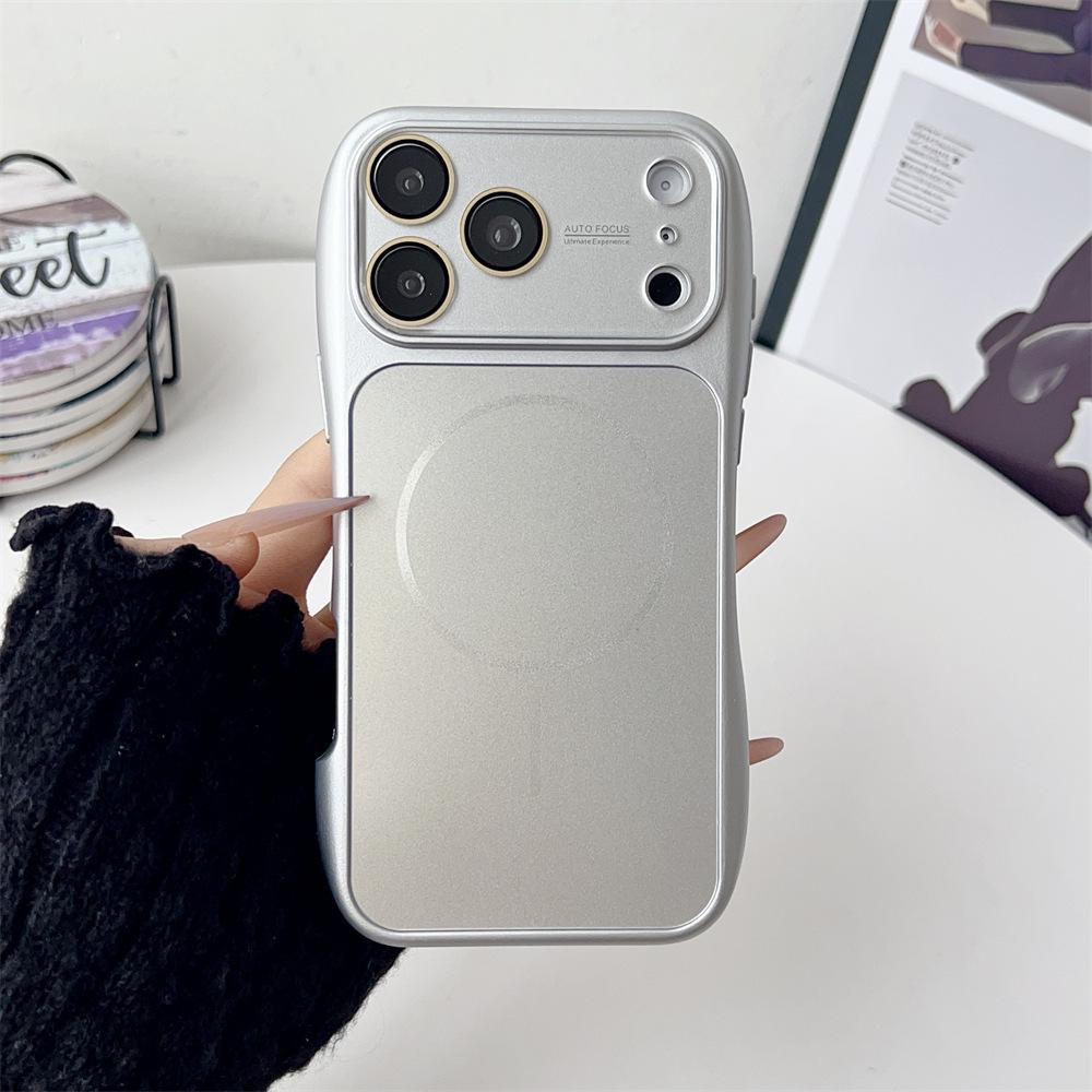 Slim Magnetic Frosted Case for iPhone 14/13 & 17/16/15 Pro Max iPhone 16