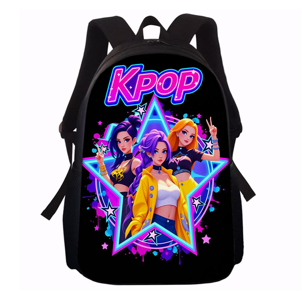 1/2/3/4/5PCS K-POP Girl Group Pattern Backpack Set The Perfect Gift for Fans