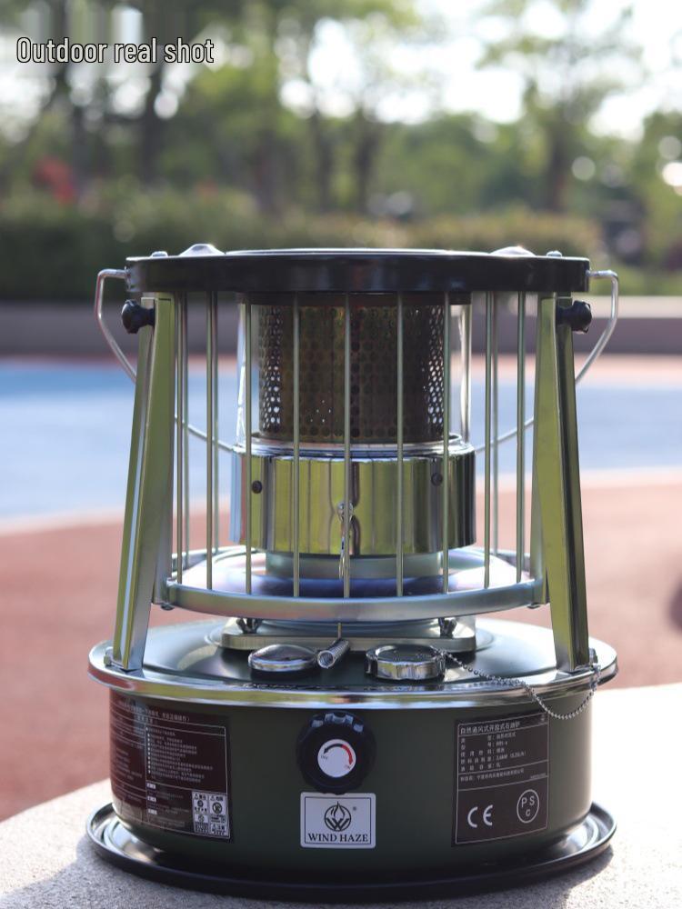 Portable Adjustable Kerosene Heater for Home, Outdoor Camping, BBQ, and Ice Fishing