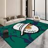 Fashion M-Malbon G-Golf Floor Mat INS Style Soft Bedroom Floor House Laundry Room Mat Anti-skid Household Carpets