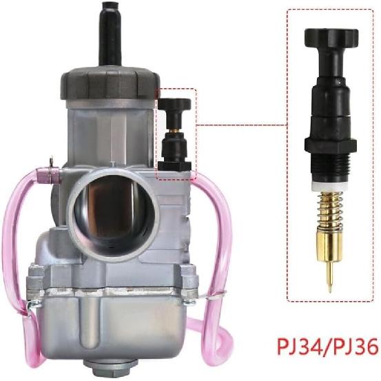 Carburetor Cold Starter Valve Pull Choke Button Compatible For Honda 250r Compatible For ATVs Compatible For Keihin PJ34/36 Compatible For Banshee