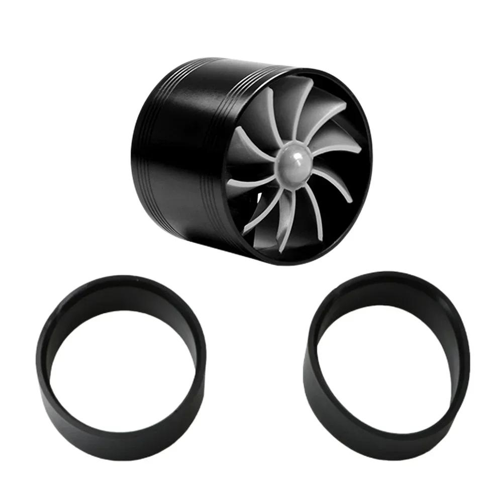 Power General Gas Fuel Saver for Vehicle Truck Parts Rubber Covers Car Vehicle Turbocharger Double Turbine Turbo Charger 1pcs