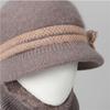 Autumn and winter hats, women's wool hats, winter velvet warm and cold-proof knitted hats