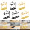 Wine Glass Display Rack Practical Barware Organizer Wine Cup Holder Stemware Rack for Home Restaurant Cabinet Desktop Party