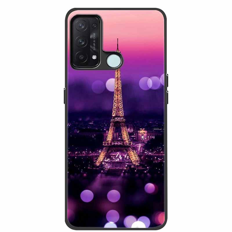 For Oppo Reno5 A 5G Case 6.5'' Silicone Cute Cats Soft TPU Phone Cases for Oppo Reno 5A 5G Protective Back Cover Reno5A 5 A Cool