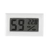Thermo-Hygrometer Embedded Shell Digital LCD Display ABS Temperature Sensor Humidity Meter Office