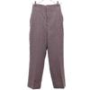 Houndstooth High Waist Long Pants 36 Purple Women Used