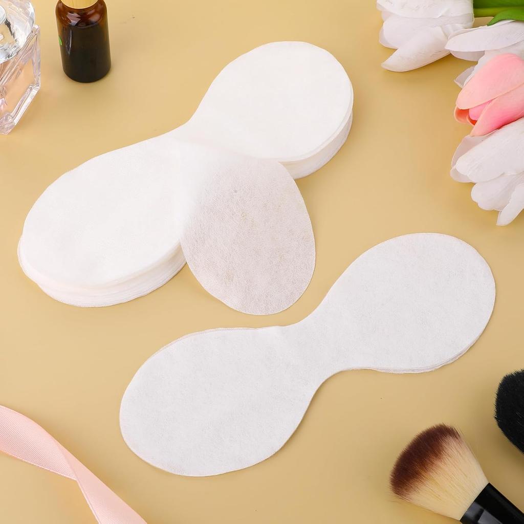100 Sheets Eye Covers for Facials Disposable Eye Masks Non-woven Cotton Eye Pads Spa Eye Masks Eye Care Patches Paper Paper Beauty Sheets for Facial