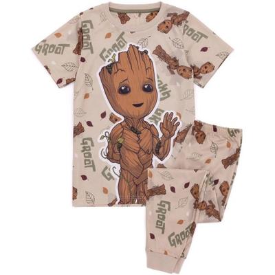 Boys I Am Groot All-Over Print Pyžama Set