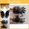 Divertidos Guantes de Garra de Hombre Lobo de Látex Para Cosplay, Disfraces de Halloween y Accesorios de Fiesta
