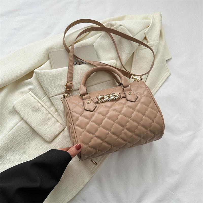 Fashionable Small Square Handbag With Soft Pu Material Ideal For Daily Street Style хаки