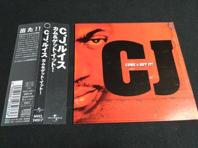 CD C.J.LEWIS  Come  Get It MVCL24017 UNIVERSAL 1999 Japan SoulFunk Used