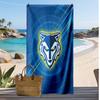 Toalla de Playa Impresión Warrington Wolves Suave Portátil Rápida?Toalla Seca Para Piscina Vacaciones de Verano Deporte al Aire Libre