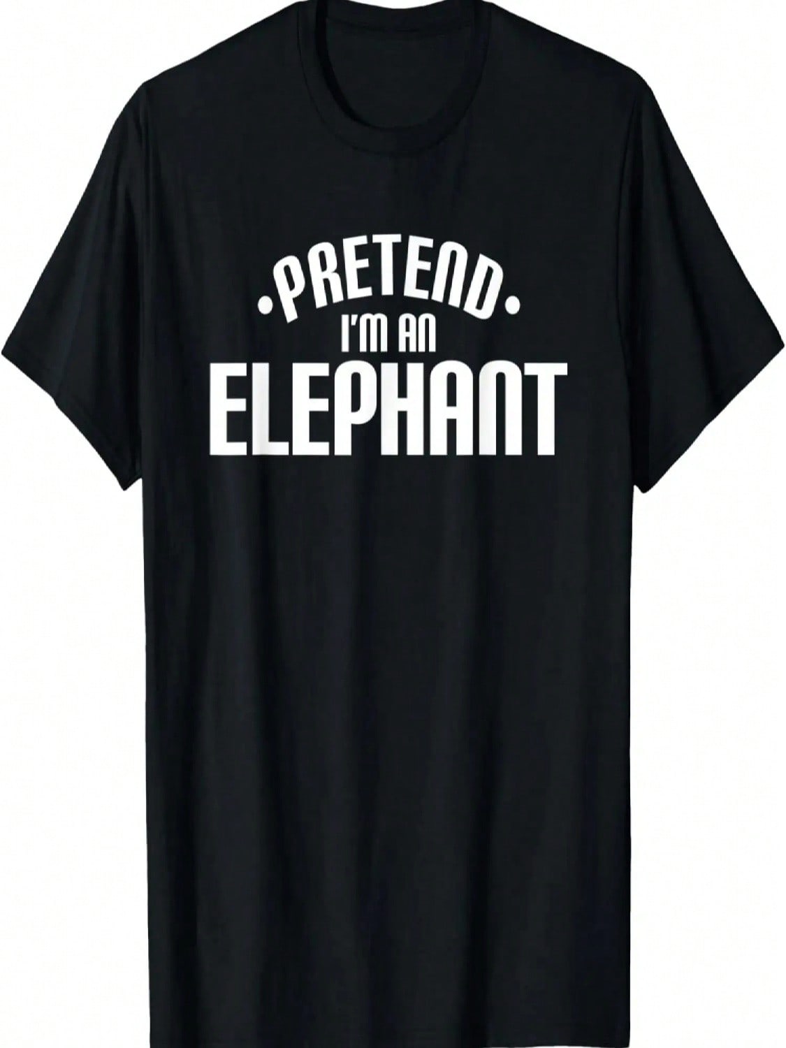 Pretend I M An Elephant - Lazy Halloween Costume Party T-Shirt S разноцветный