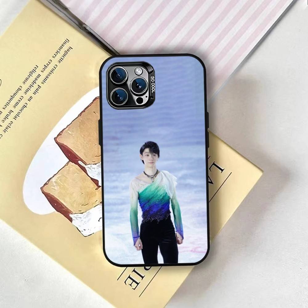 4A Jump H-Hanyu Y-Yuzuru Phone Case For iPhone 17,16,15,14,13,12,11 Plus,Pro Max,XS,Colorful Silver Phone case Funda Cover