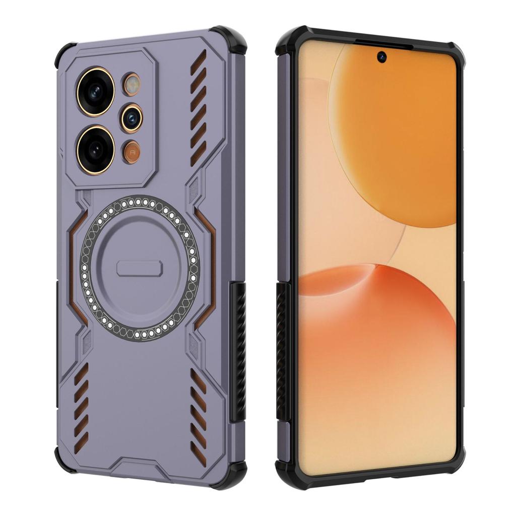 Para Oppo Realme P4 Power 5G/Realme Narzo Power 5G Funda Magnética, Cubierta de Teléfono a Prueba de Golpes con Disipación de Calor