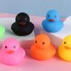 3PCS Yellow Duck Floating Duck Squeeze Sound Toy Floating Little Yellow Duck Water Toy  Toy for Kid