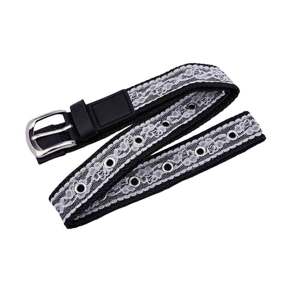 Canvas Women Waist Belt Adjustable Decorative Belt New Alloy Buckle Belt Casual Outfit
