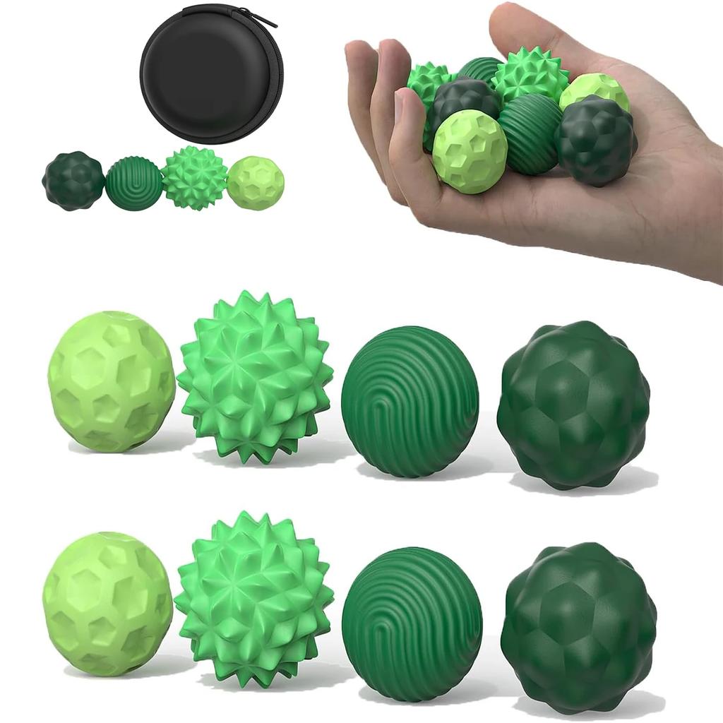 Silicone Magnetic Sensory Balls Fidget Toy Worry Balls Autism Calming Fidgeting Toy Kid Adults Anxiety Relief Stress Sensory Toy