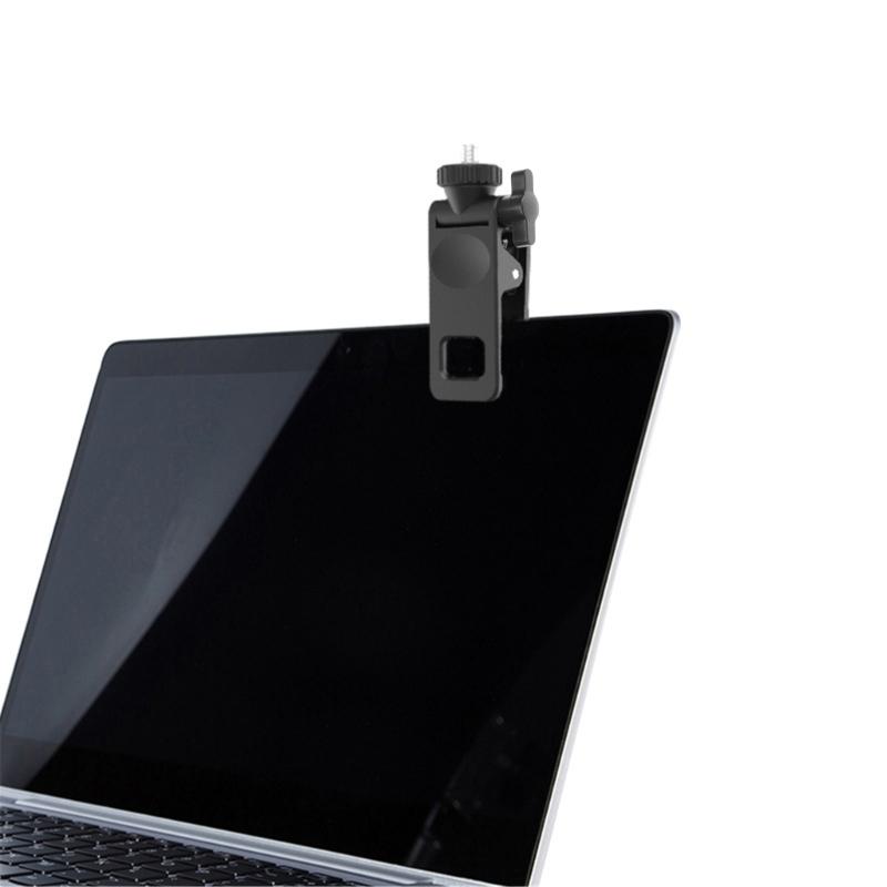 Tripod Camera Clip Clamp with 360 Degree Swivels Clip Camera Mount Photography Accessories Clamp 1/4'' Screw Clamp