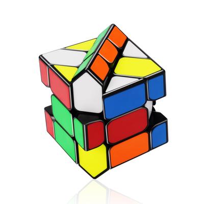 Magic Cube 3x3x3 Stickerless Stylish Cube Beginner Magic Cube New Sensory Educational Cube 3D Puzzle Smooth Rotation Children Elderly Kill Time Travel