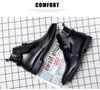Stivali Martin Uomo Stile Coreano Alti Formali Business Casual, Taglia Grande 48
