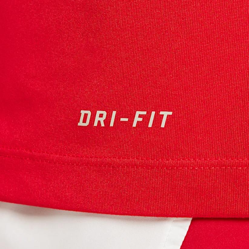 Nike Dri-Fit Team Legend Logo Crew Neck Quick-Dry Short Sleeve T-Shirt Men Tops University-Red IB8898-657