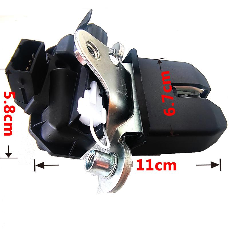 OEMASSIVE 5J0827501B Rear Tailgate Boot Trunk Lock Motor Actuator Car Parts For Skoda Fabia MKII 2006 2007 2008 2009 2010 2011