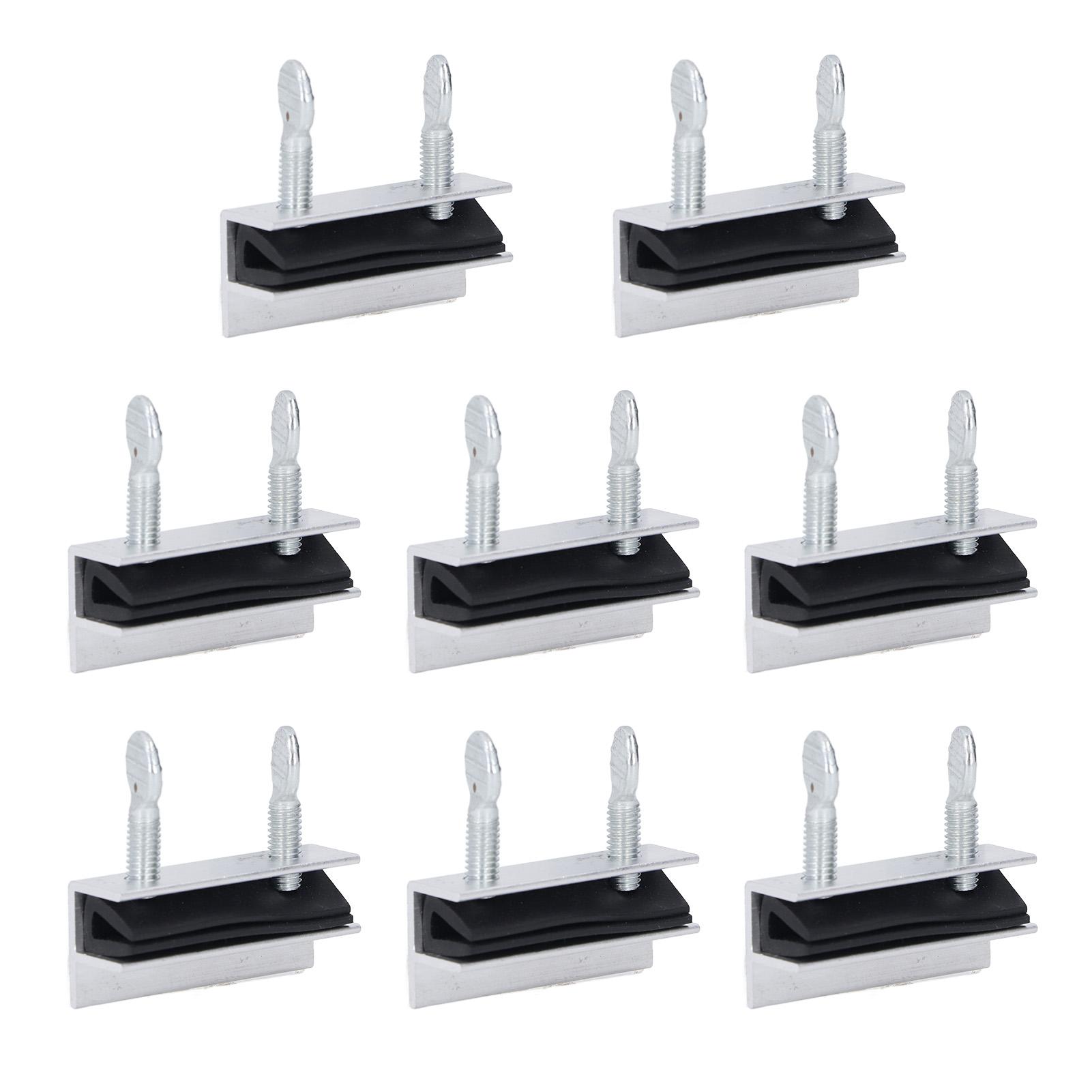 Automobile And Motorcycle Supplies 8Pcs Sliding Window Lock Aluminum Alloy Heavy Duty Home Safety Vertical Window Stopper For Patio Door Sliding Glass Door