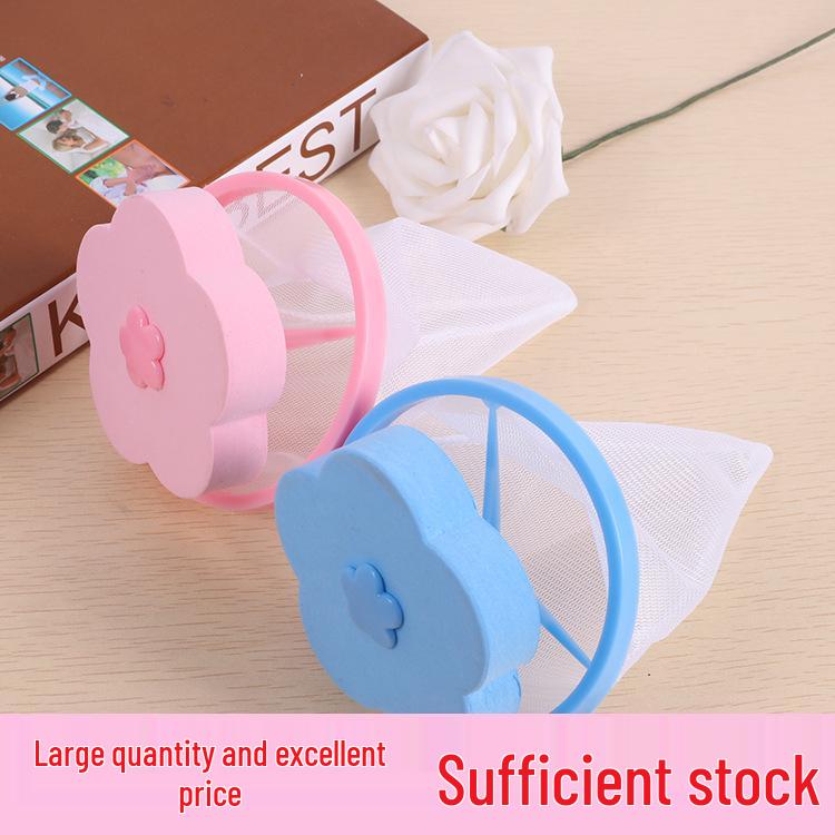 

Слива Плавающая Удалитель Ворса и Волос Сетка для Стирки для Стиральных Машин Plum Blossom Pink