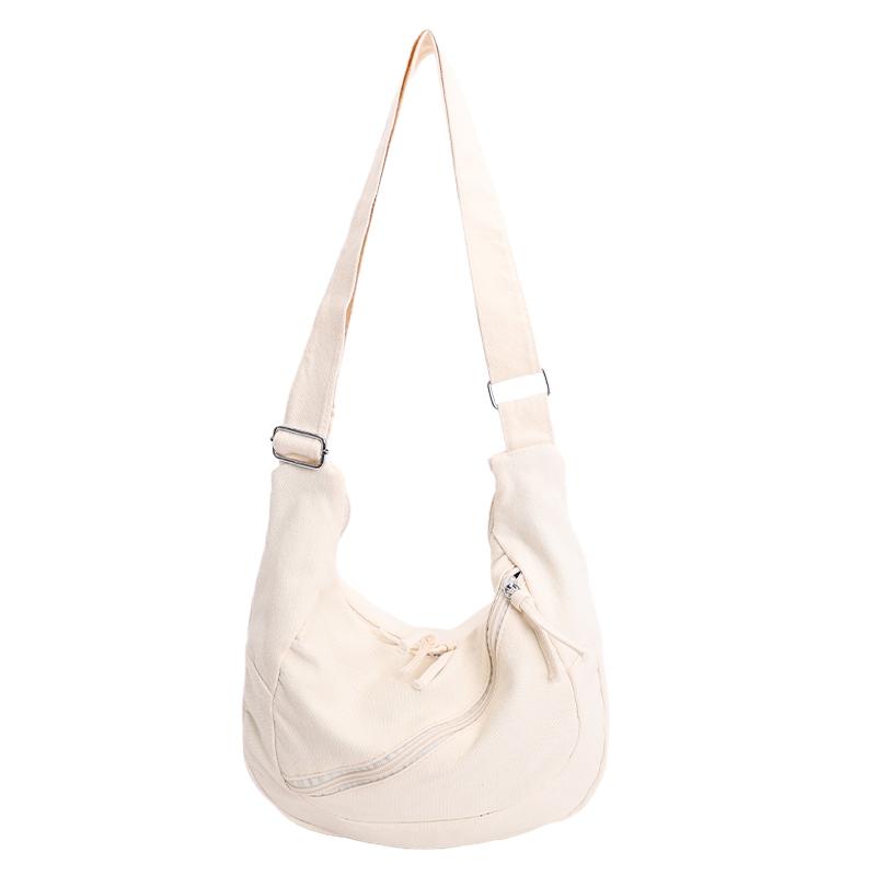 Винтажная холщовая сумка женская на плечо