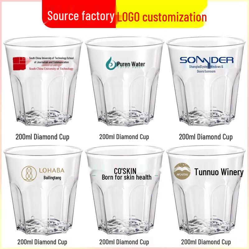 Jinyuan Disposable Octagonal Plastic Cups