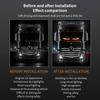 GRB LED Matrix Pixel Panel Devil's Eye Truck Sign Remote Control Scrolling Animation LED Display Light for Car Truck Windshield