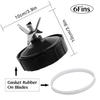 Juicer Blender Parts 16/18/24/32OZ Cup / Rubber Gasket / Seal Lid  for Nutri Ninja Blender Accessories Easy to Replace