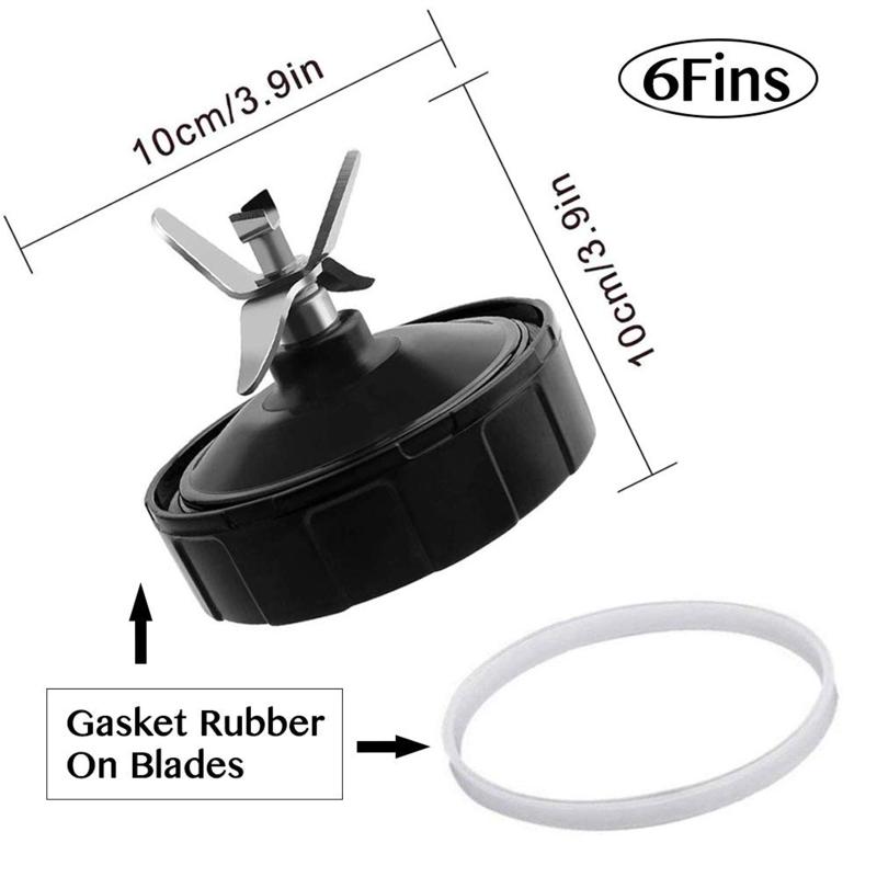 Juicer Blender Parts 16/18/24/32OZ Cup / Rubber Gasket / Seal Lid  for Nutri Ninja Blender Accessories Easy to Replace