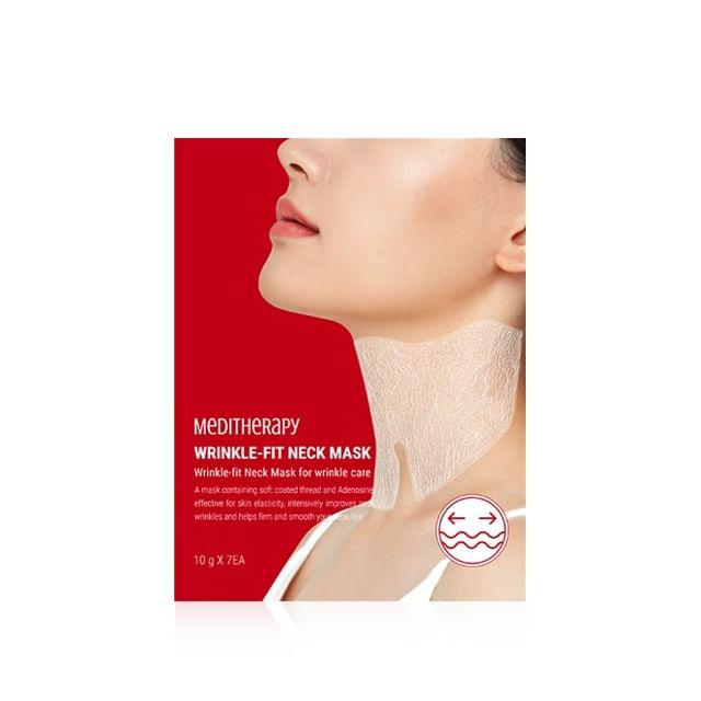 Meditherapy - Wrinkle-Fit Neck Mask Set 10g x 7 sheets