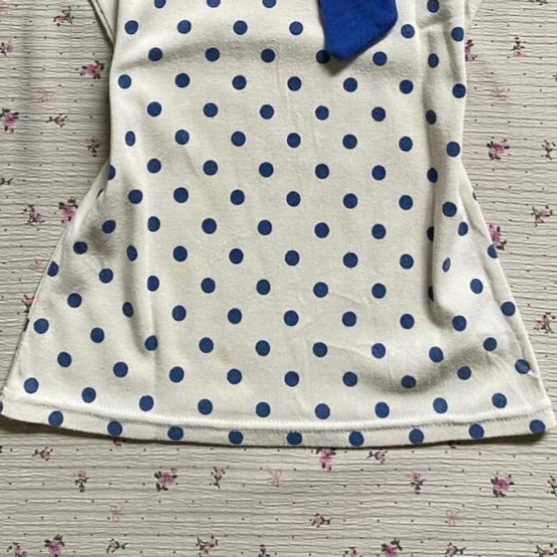TrendHub Maglietta Y2k Primavera Estate da Donna Pois Stile Giapponese Ropa De Mujer Vintage Versatile Moda Magliette Corte