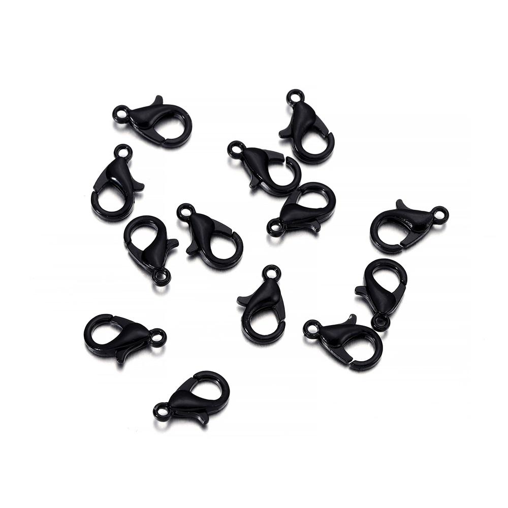 50pcs/lot Jewelry Findings Alloy Lobster Clasp Hooks For Jewelry Making Necklace Bracelet Chain DIY Supplies Accessories